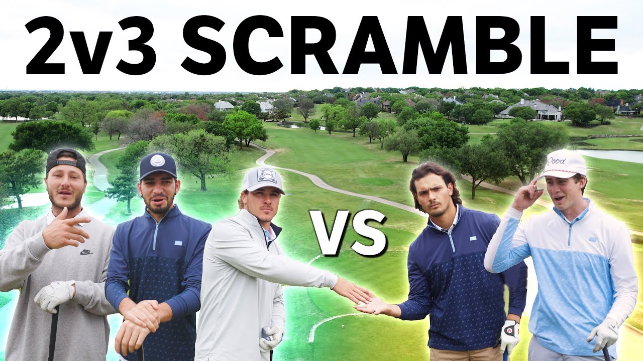2v3 Scramble | Garrett & Matt Vs. Tig Steve & Bubbie