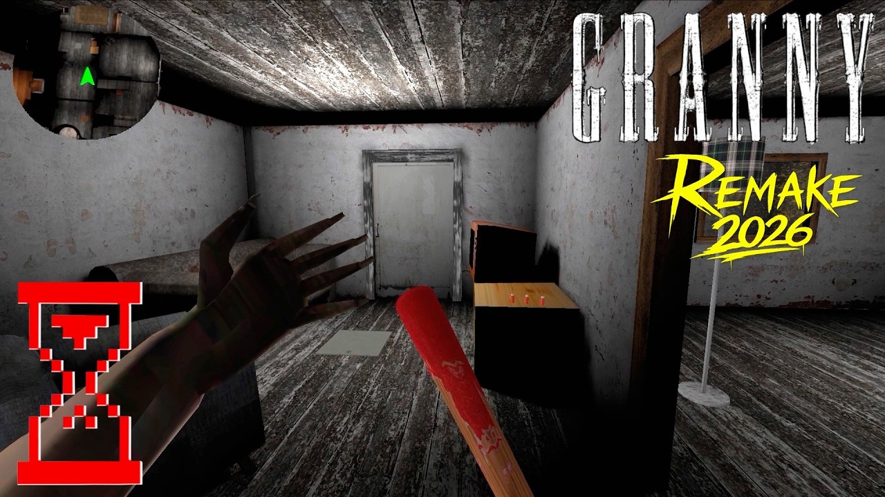 Granny Remake 2026: Вид с другой стороны - играю за Бабку