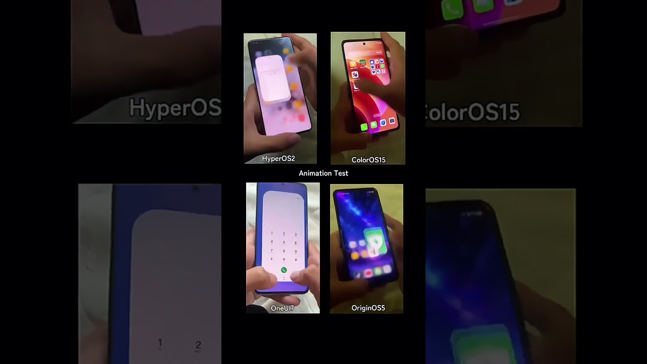 &ldquo;The Real Smoothness King of 2025? HyperOS vs OneUI vs ColorOS vs OriginOS 👑&rdquo; #technology