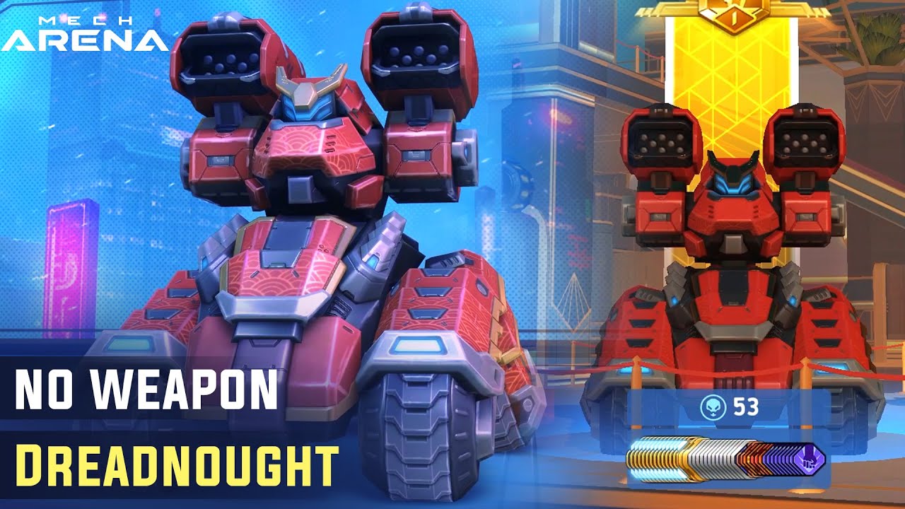 Mech Arena: Что если? Новый Мех Дредноут БЕЗ Оружия