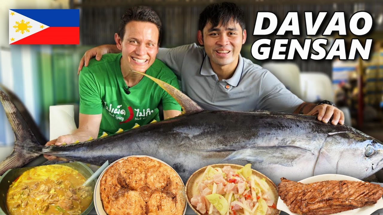 DAVAO Street Food Tour & Gensan🇵🇭 Craziest Street Food in Mindanao w/ Mark Wiens