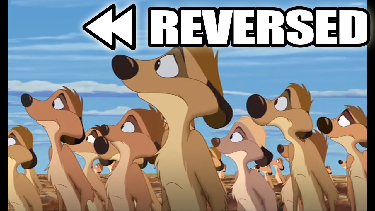 The Lion King 1½ (2004) - Digga Tunnah REVERSED