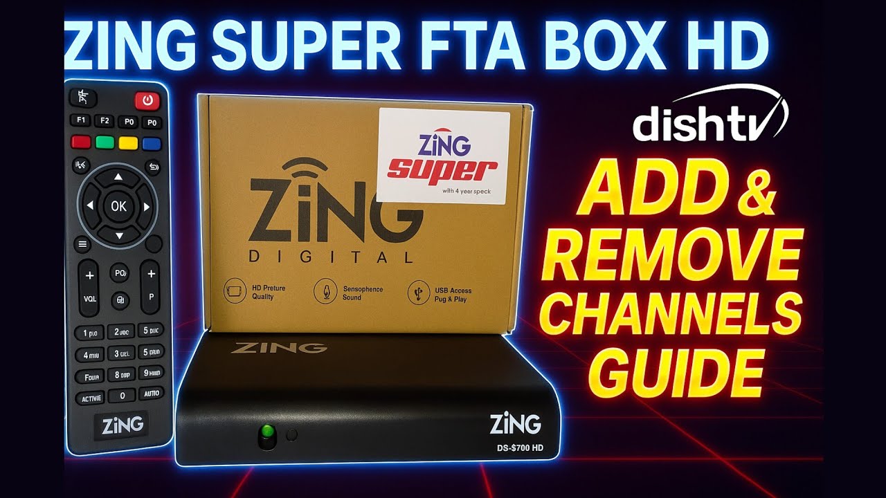 Dish TV Zing Super HD – Add/Remove Channels | Full Details | DeepTech Pro Insights 