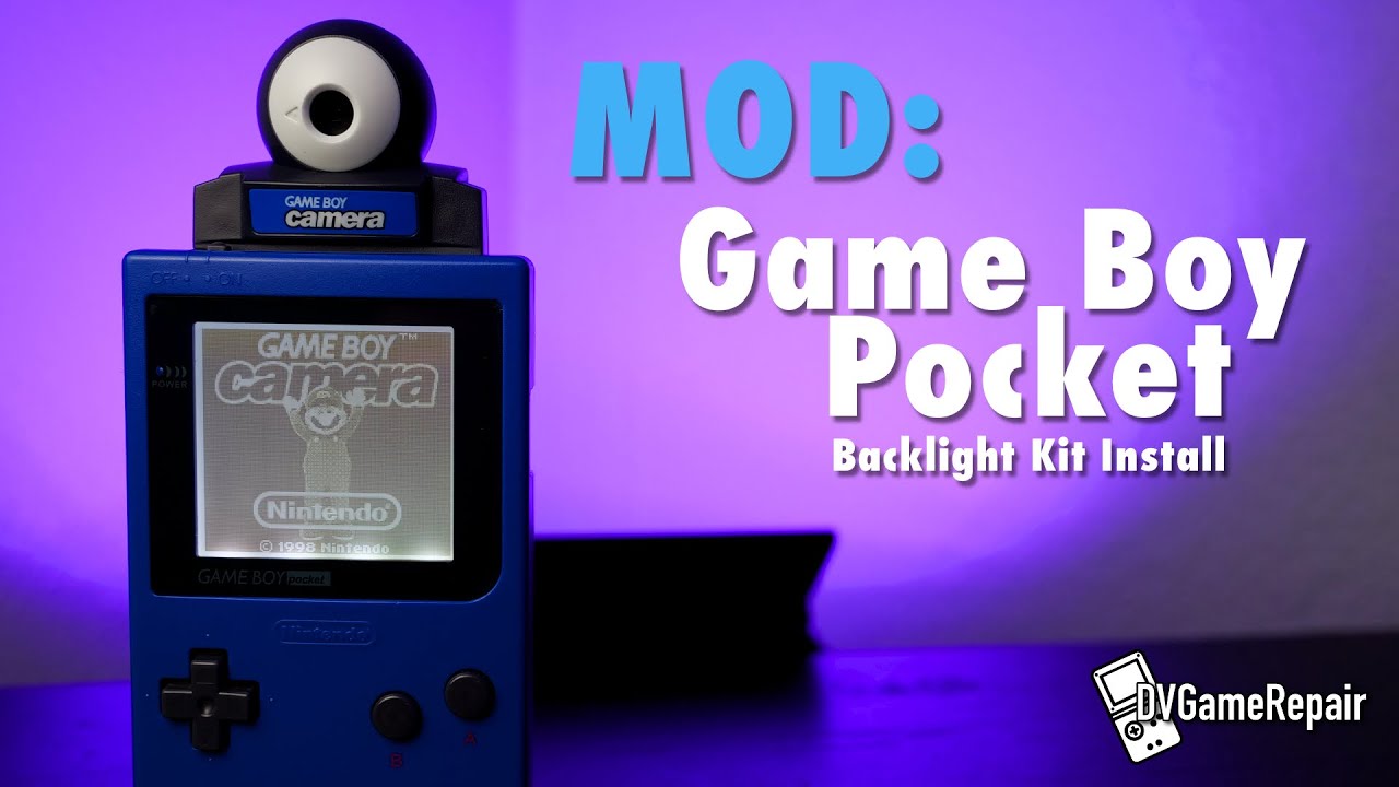 Game Boy Pocket: Backlight Kit Install