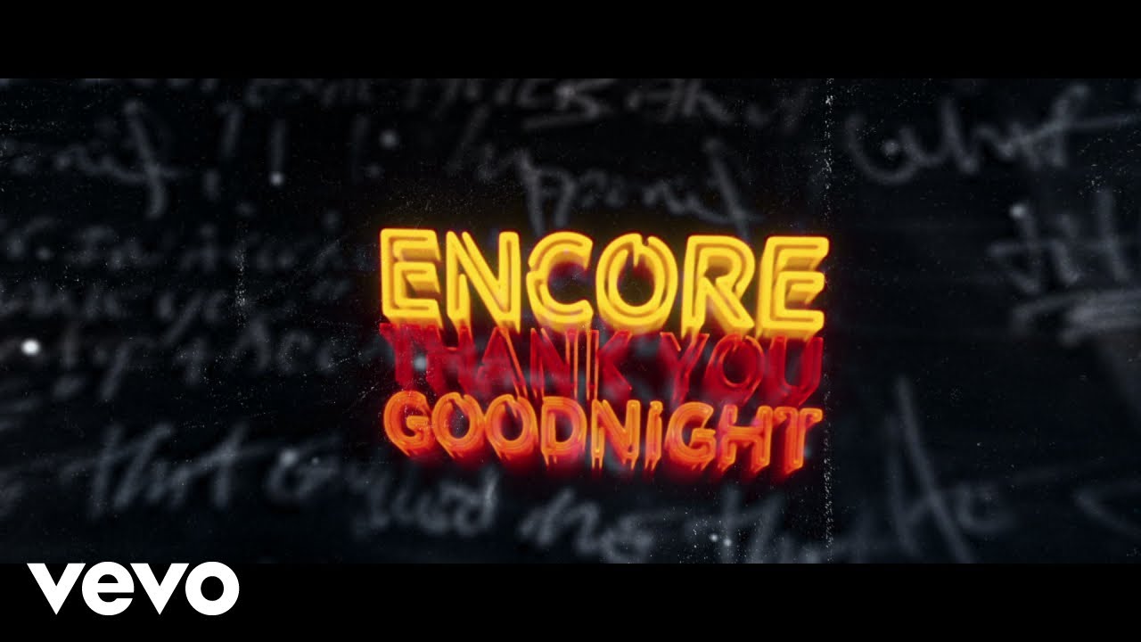 Sammy Hagar - Encore, Thank You, Goodnight. (Lyric Video)