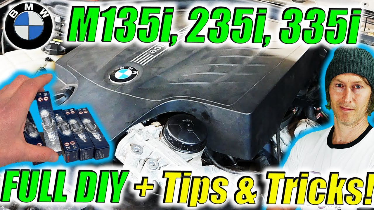 Changing Spark Plugs BMW N55 | EASY Step By Step DIY