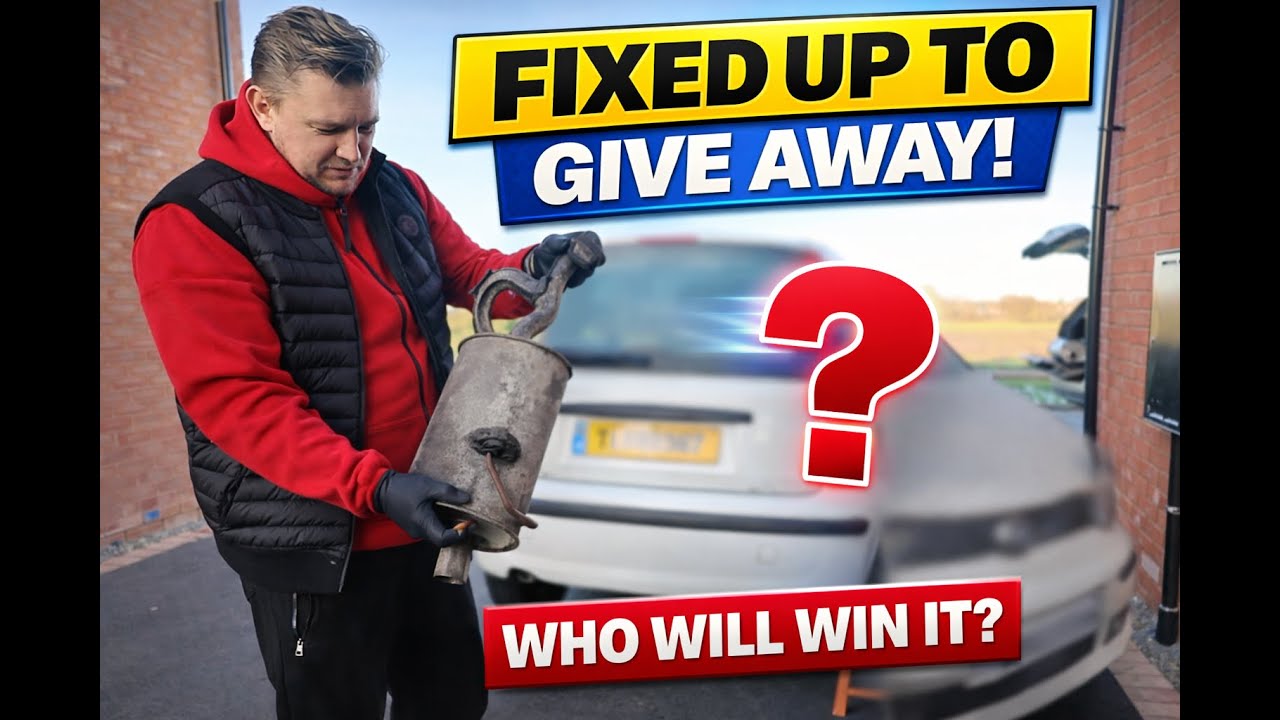 GIVEAWAY CAR!!!!! Fixing the Panda part 1