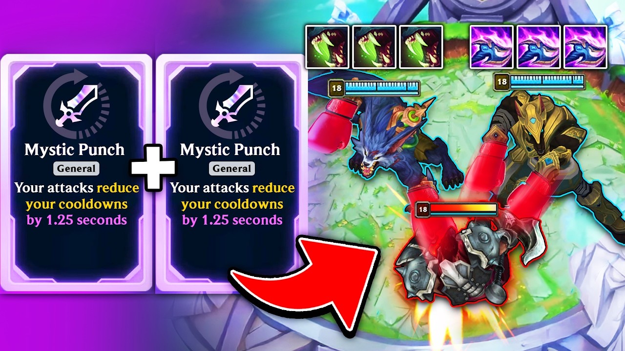 WE BOTH GOT THE NEW REWORKED MYSTIC PUNCH... (UHHH RIOT?)