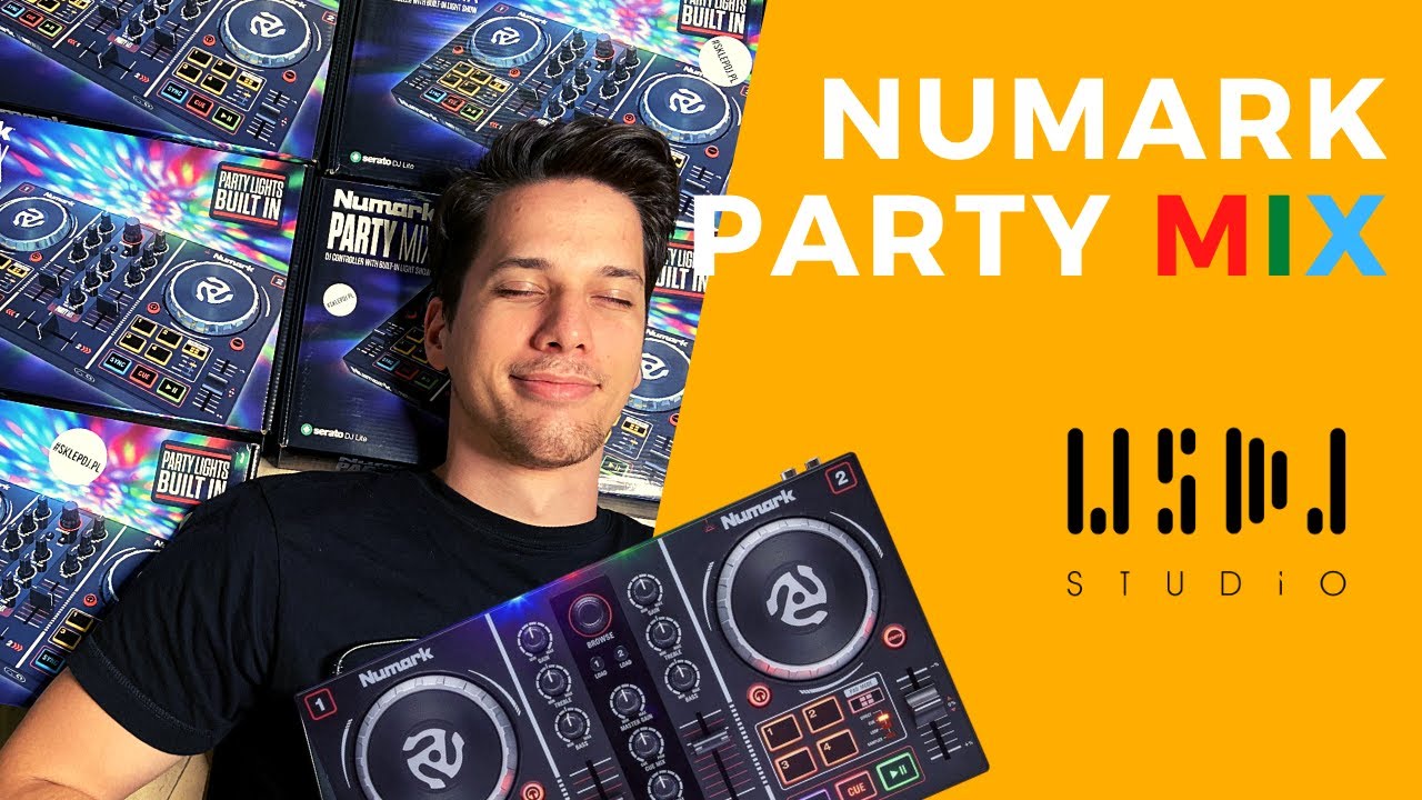 Numark Party Mix - polska recenzja najpopularniejszego kontrolera Serato DJ Lite dla początkujących