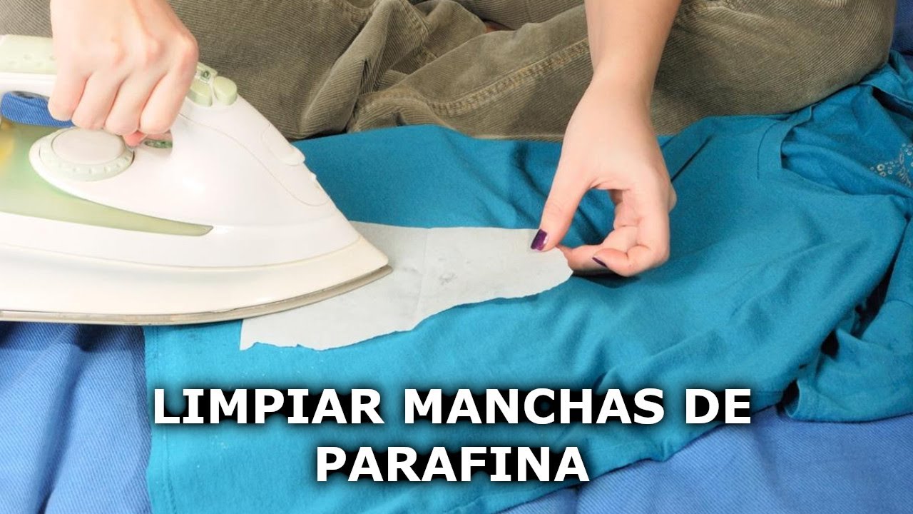 Parafina: cómo eliminar esas manchas rebeldes de tus prendas