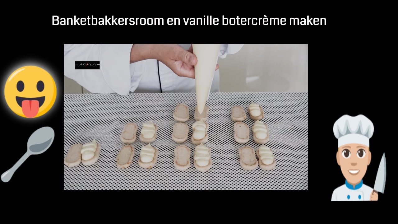 Banketbakkersroom en roomboter crème maken