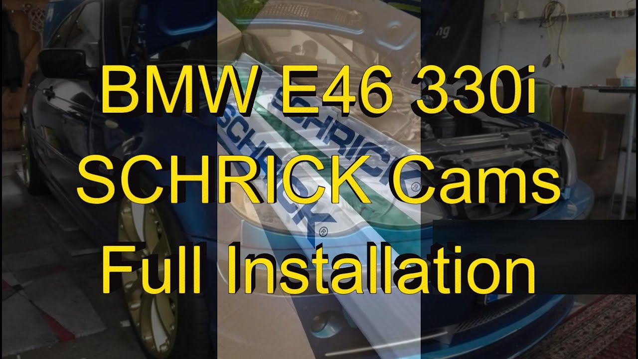BMW E46 330i - S.I.P - M54B30 Scharfe Nocken Tuning / Hot Cam Swap - Full Installation Video