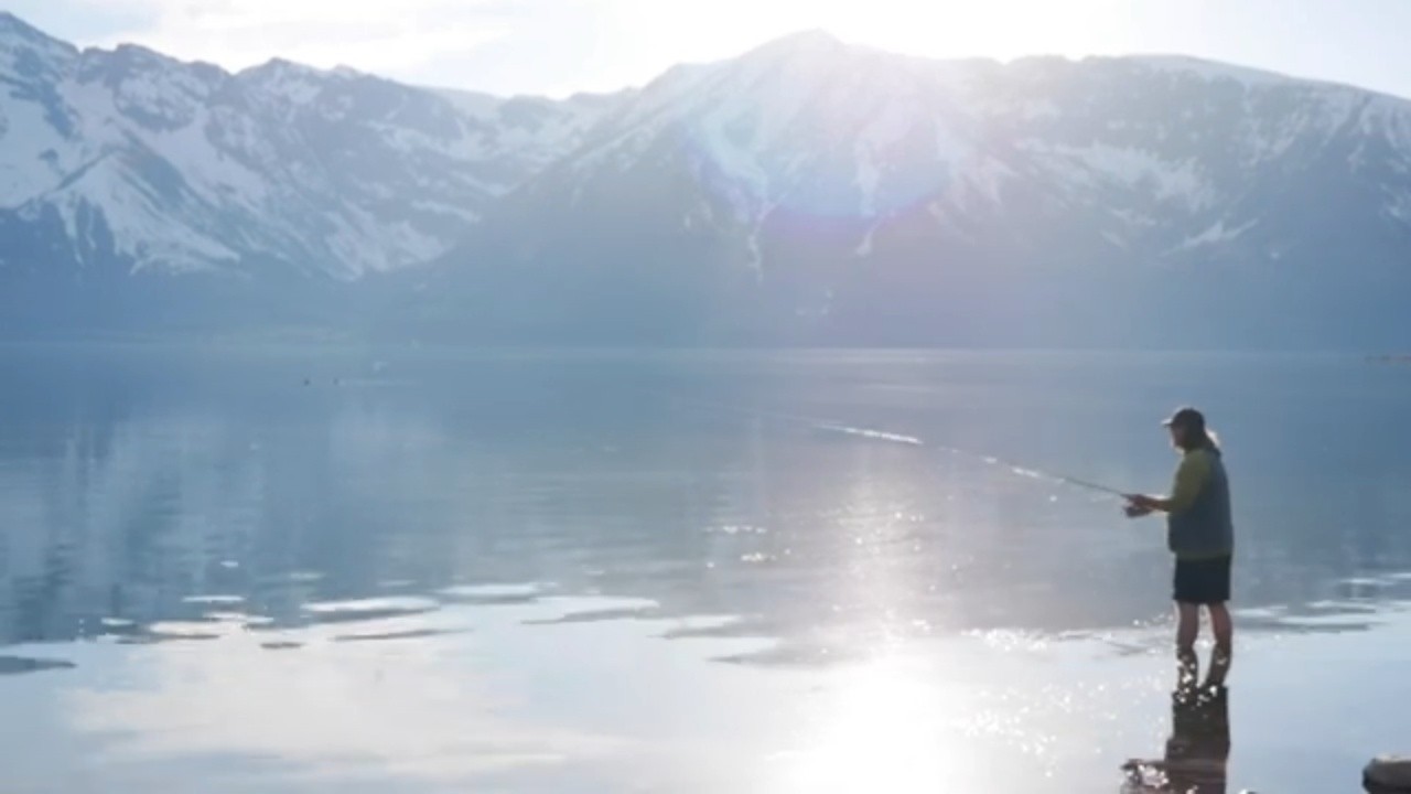 Cooking the Freshest Fish at Jackson Lake in the Tetons