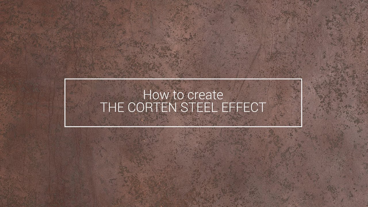 IDEAL WORK PUROMETALLO - CORTEN EFFECT