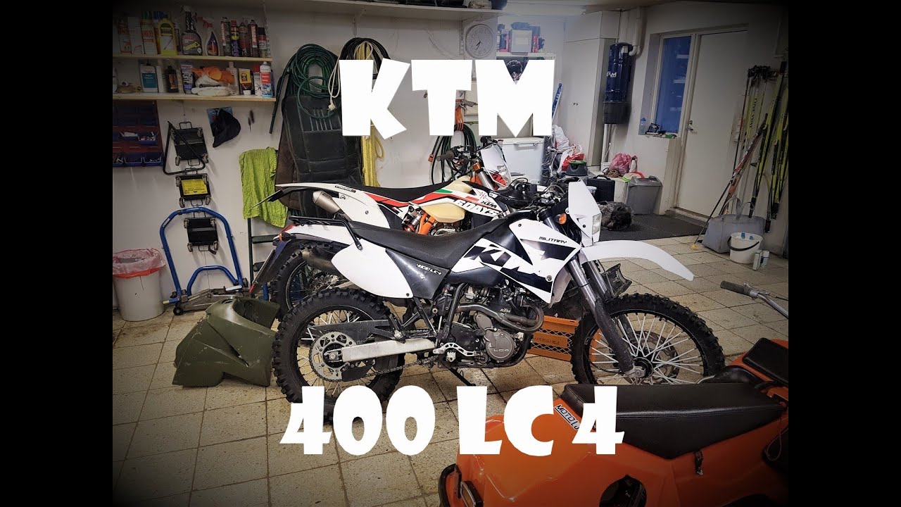 VENTTIILISÄÄTÖÄ | KTM 400 LC4