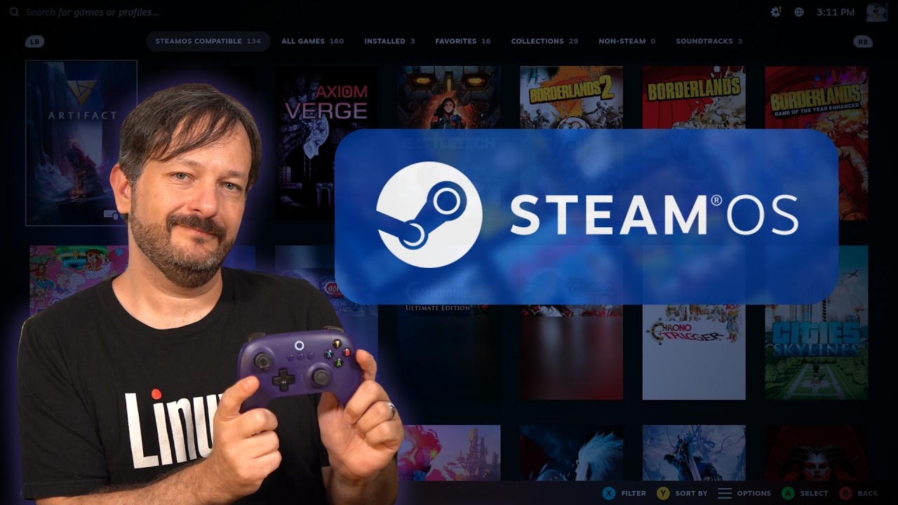 SteamOS наконец-то добралась до обычных ПК &mdash; и это просто фантастика