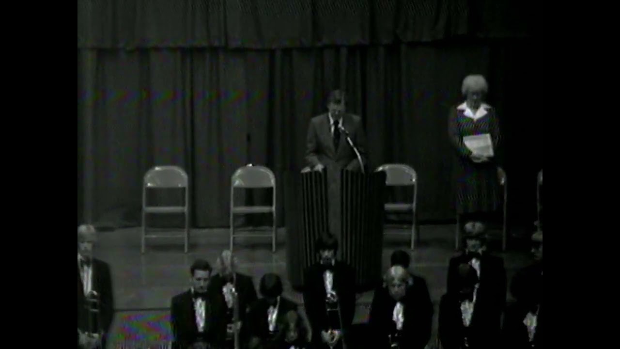 Washington High School 1980 Graduation Tape #1