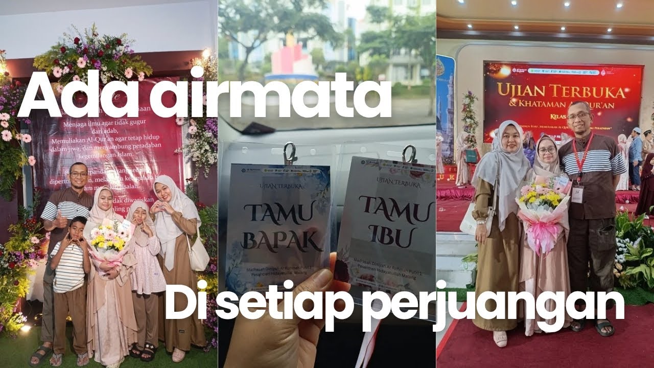 #VLOG UJIAN TERBUKA TAHFIDZ ALQURAN, HADIST & KAIDAH BAHASA ALQURAN
