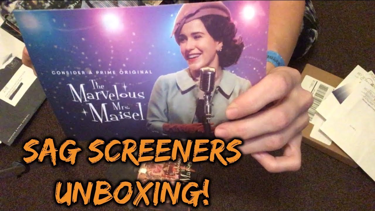 2019 SAG Awards Screeners Unboxing!