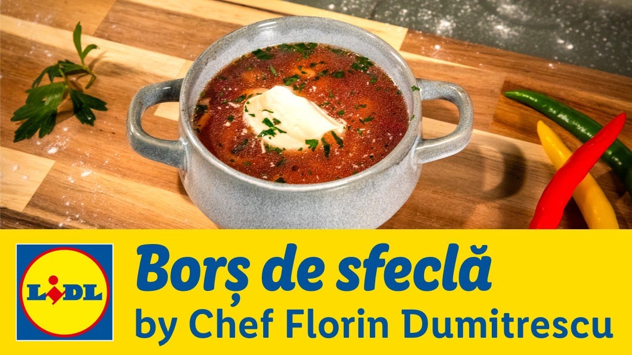 Bors de sfecla • Gateste cu Chef Florin Dumitrescu