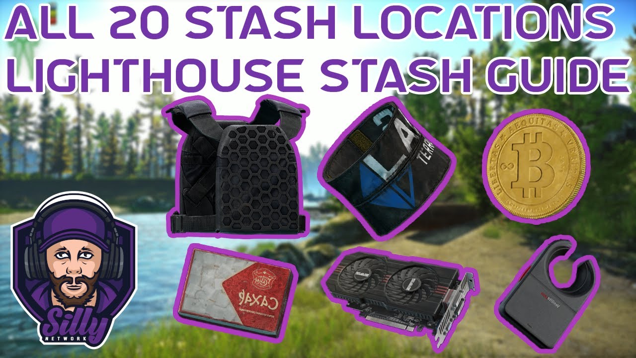 FREE and SAFE LOOT | All 20 Lighthouse Stashes Guide | Escape From Tarkov