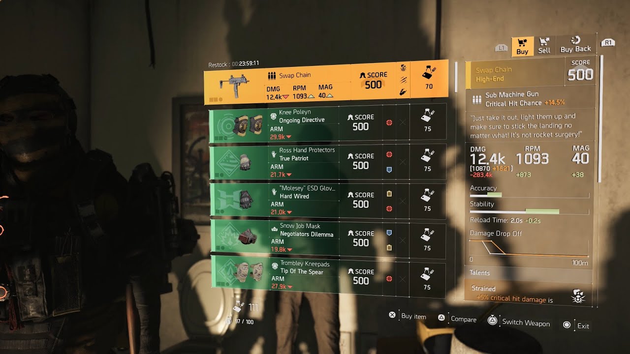 The Division 2: Targeted Loot & Thieves Den Reset - DZ West (Feb 19, 2020) 