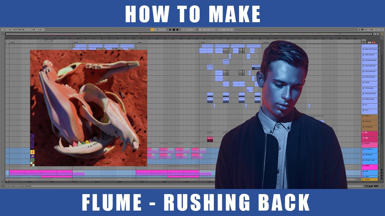 How to make Rushing Back by Flume [ABLETON]
