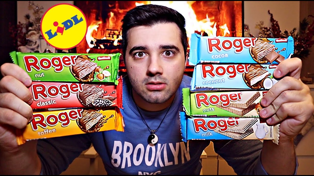 TESTEZ TOATE AROMELE DE LA ROGER !! (Cea mai ieftina napolitana LIDL..)