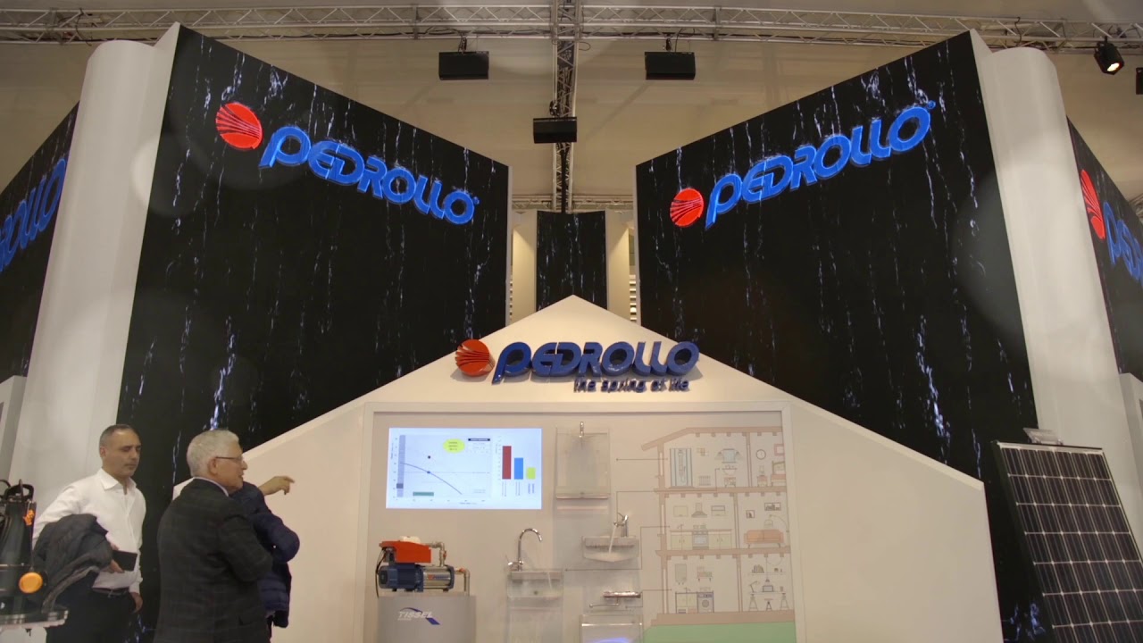 Pedrollo MCE 2018 Show Video
