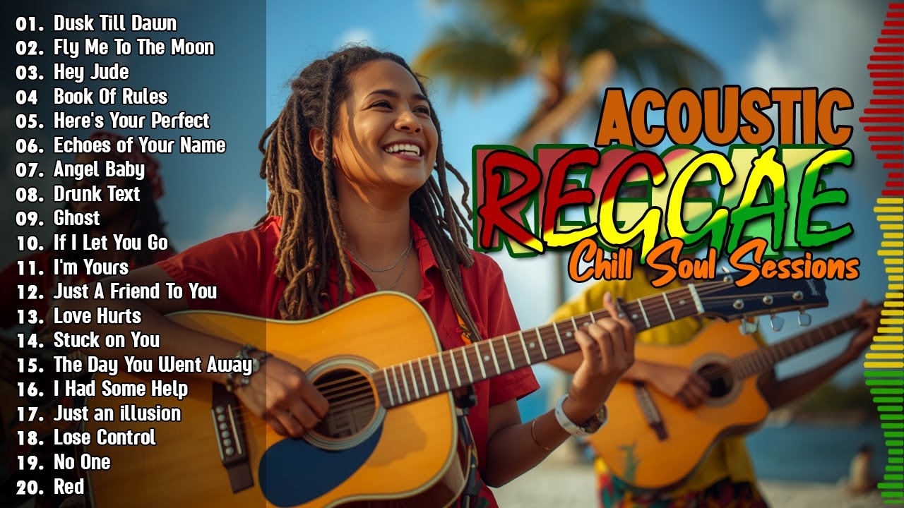Beachside Melodies - Soft Acoustic Reggae for Your Soul