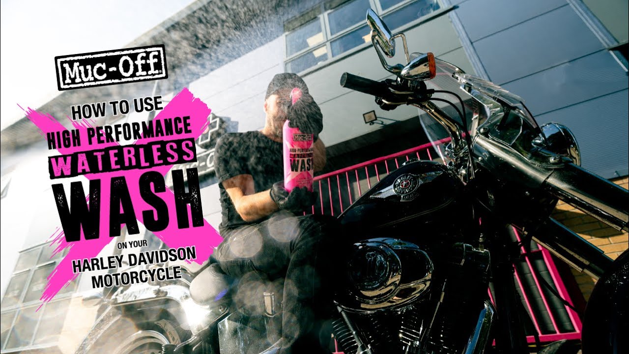 How To Use Waterless Wash On Your Harley Davidson Motorcycle