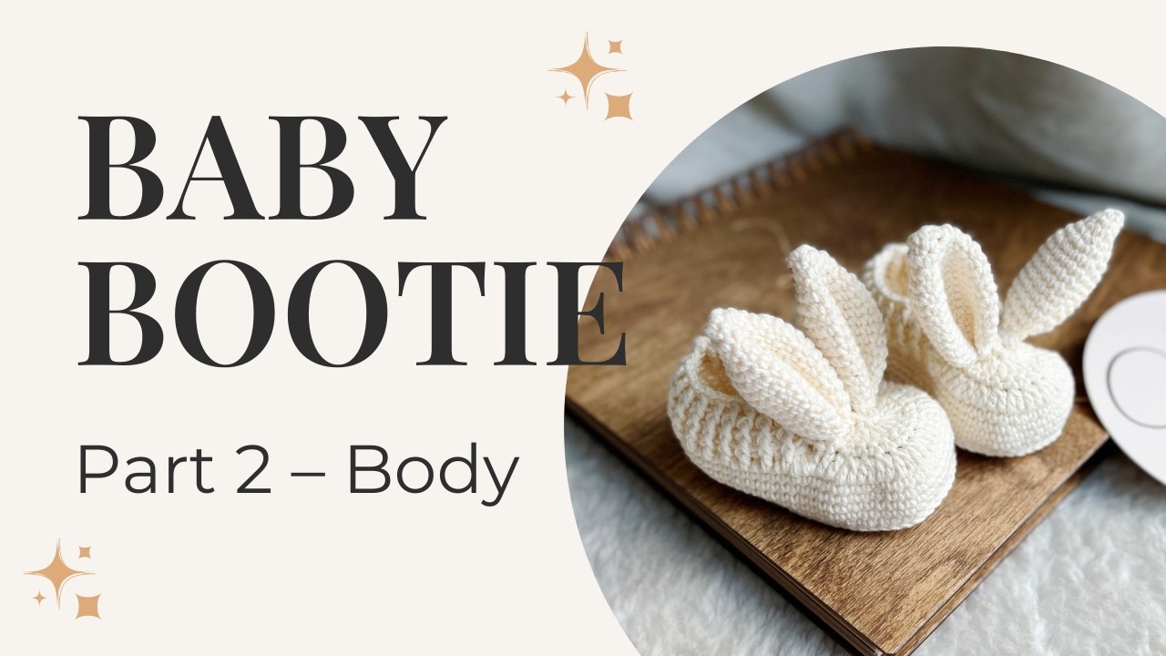 Crochet baby booties 👶🧶 | From sole to shape