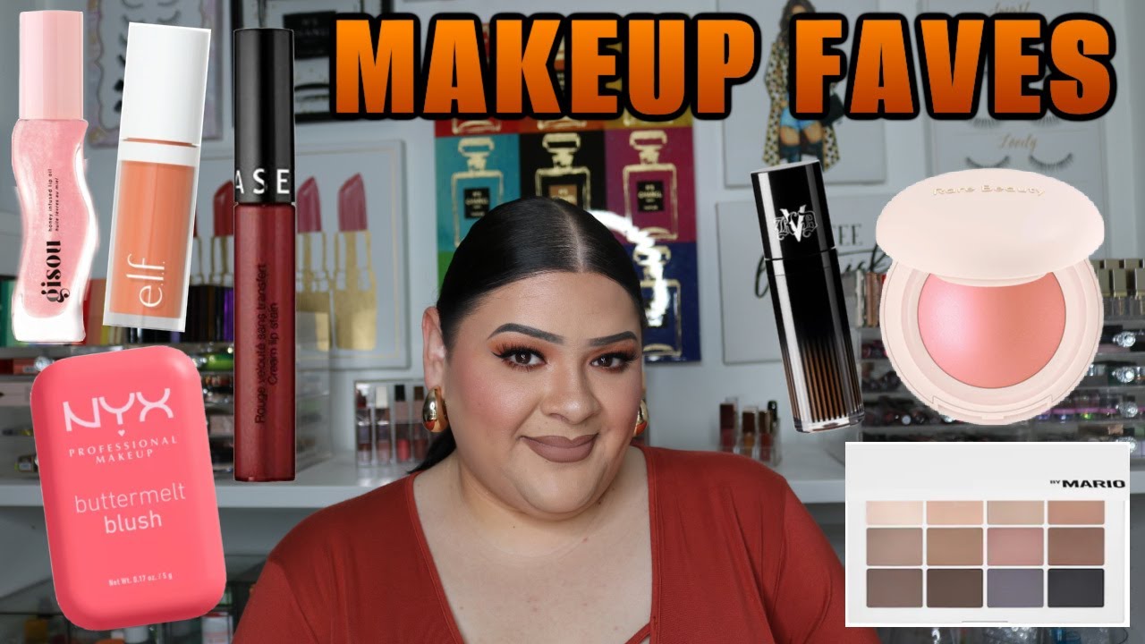 MAKEUP FAVORITES OF THE MONTH 2024 🧡 NEW BLUSH FAVES RARE BEAUTY & NYX, BEST LIP PRODUCTS FOR SUMMER