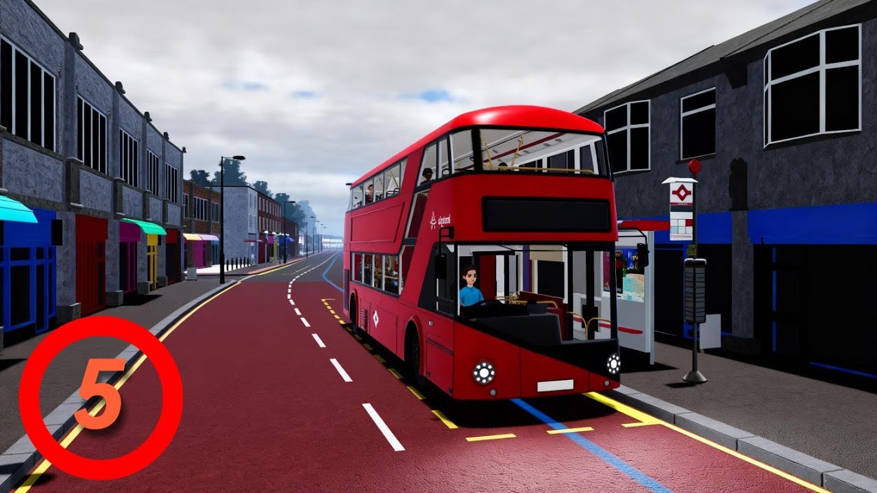 Roblox Croydon London bus simulator Ligne 468 En NB4L (PC Gameplay)