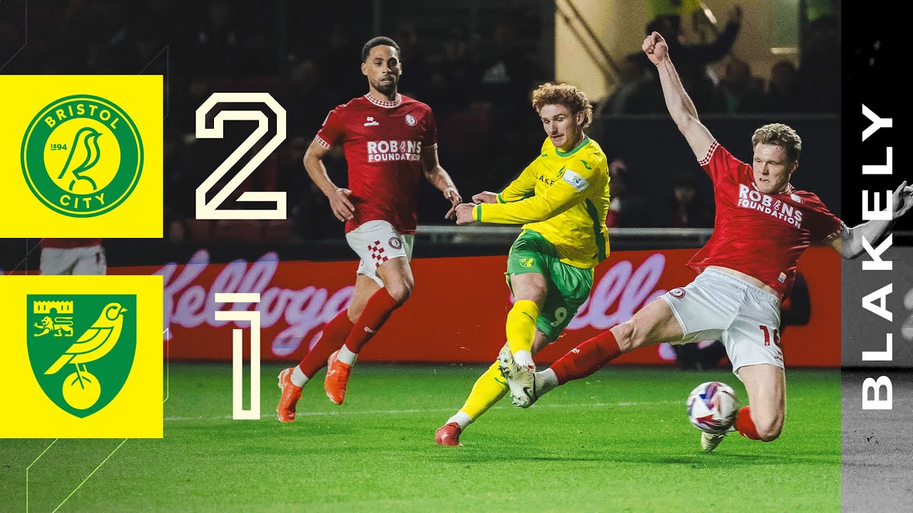 HIGHLIGHTS | Bristol City 2-1 Norwich City