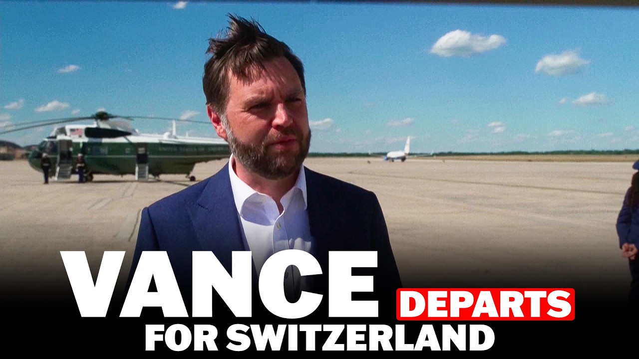 US Vice President JD Vance Departs for Switzerland for US-Iran Talks