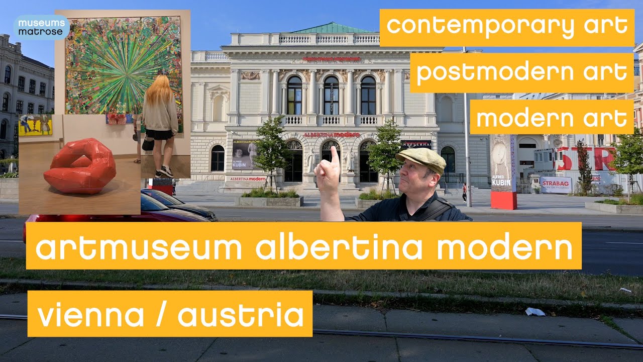 The Albertina modern in Vienna / Austria - the short museum tour