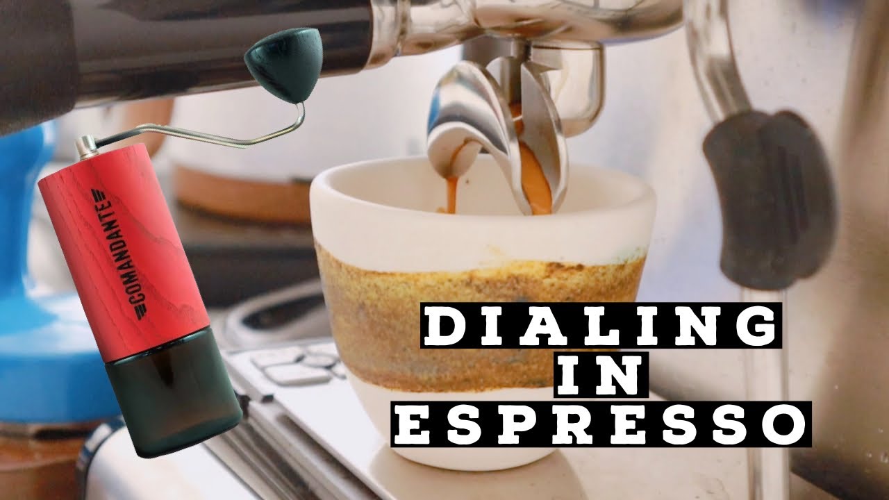 Espresso with comandante c40 | dialing in espresso