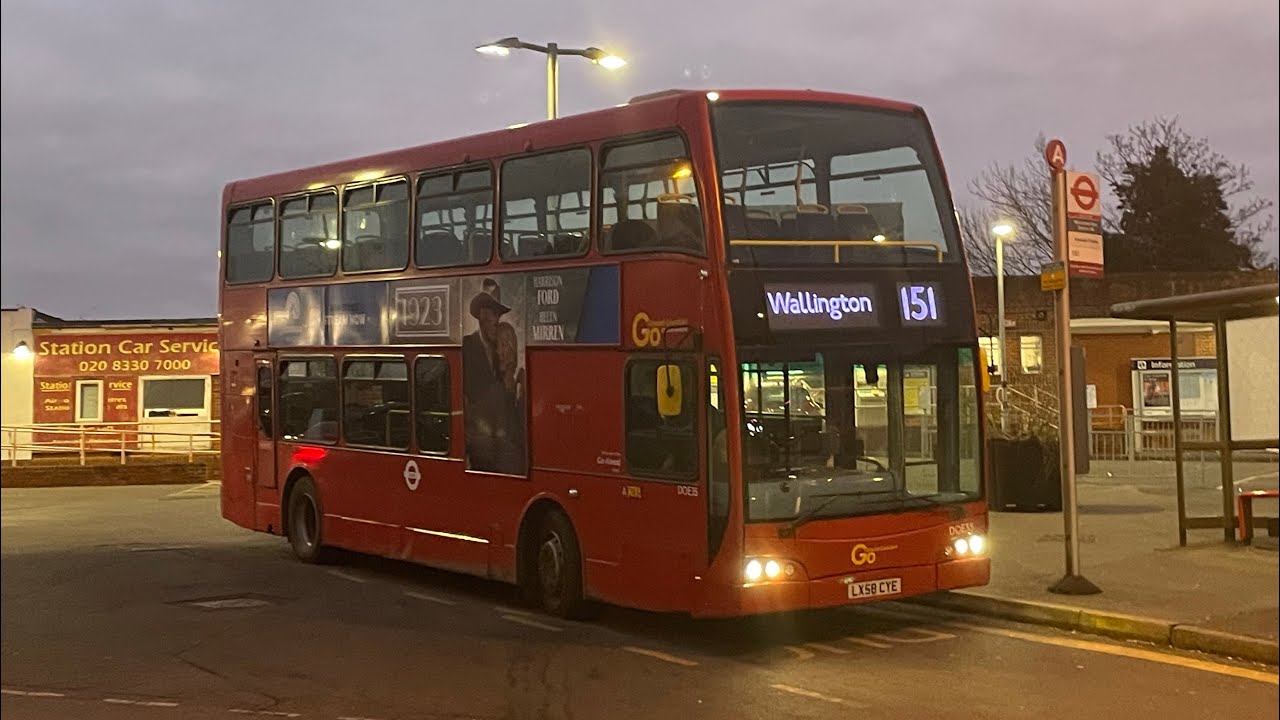 *Kickdown* Journey on Route 151 | Dennis Trident Optare Olympus | DOE35 - LX58CYE