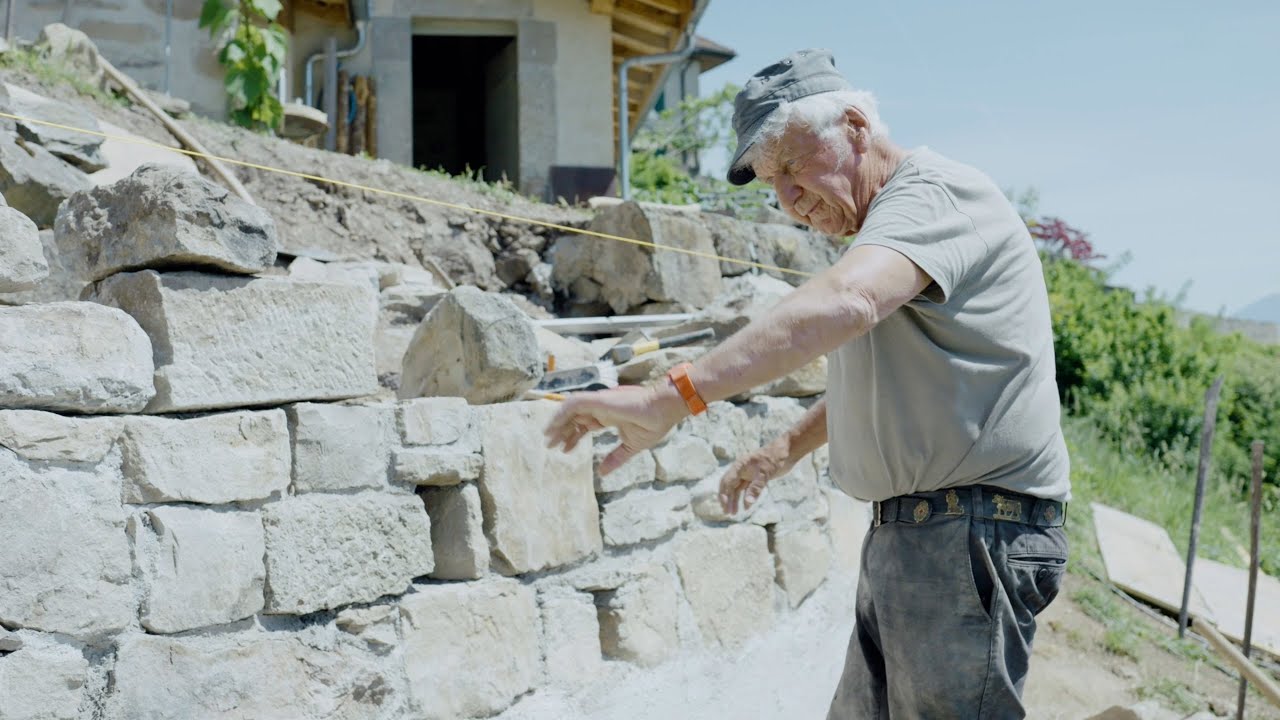 6. Les fondations | Murs de vigne à Lavaux