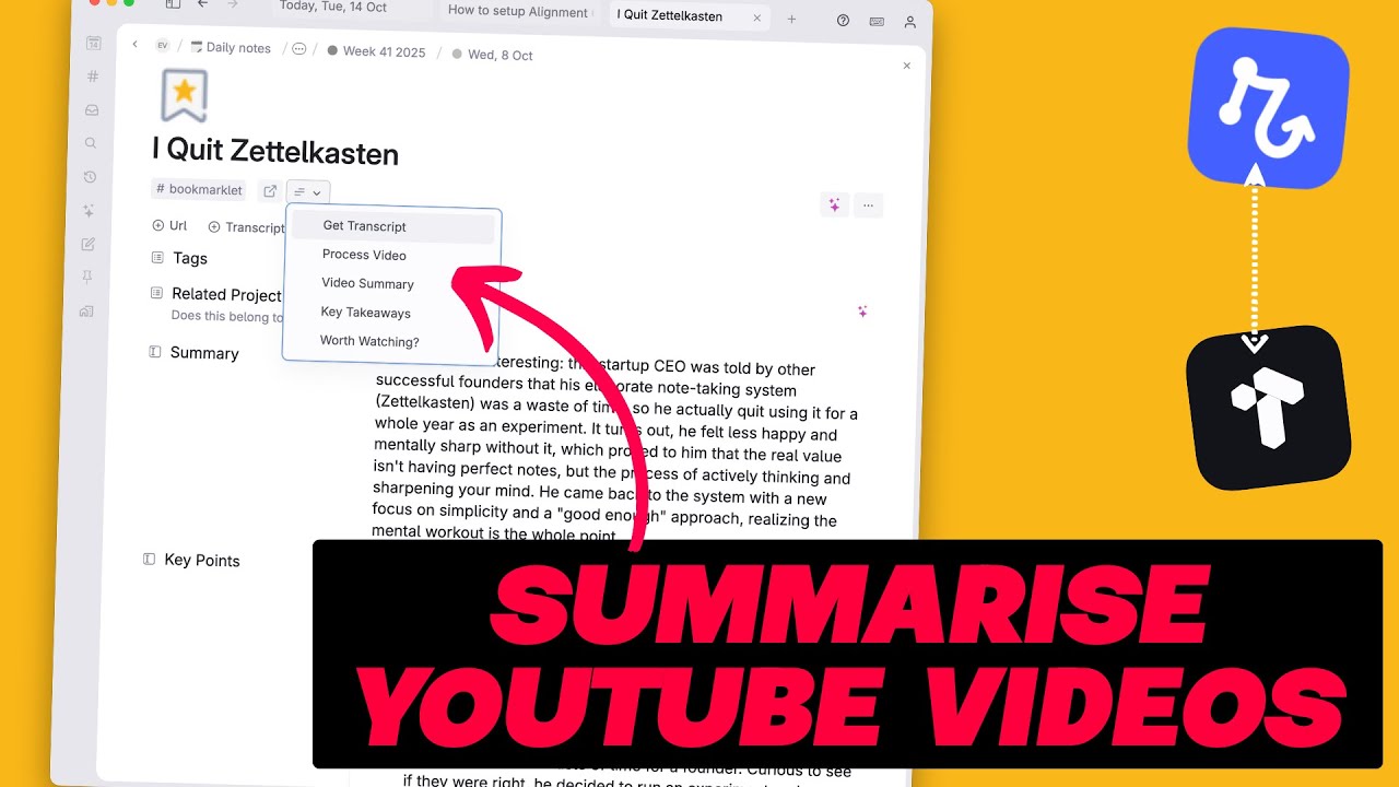 Создавайте краткий пересказ любого видео на YouTube за считанные секунды с помощью этого инструме...