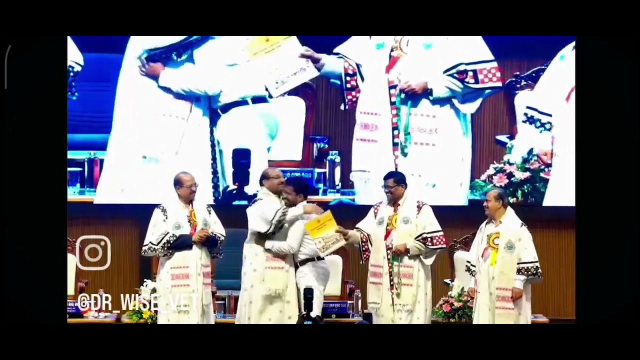 ✊🏻University Gold Medal🥇in MVSc(ARGO) 41Convocation🤗 #veterinary #mvsc #convocationday #gold #medal 
