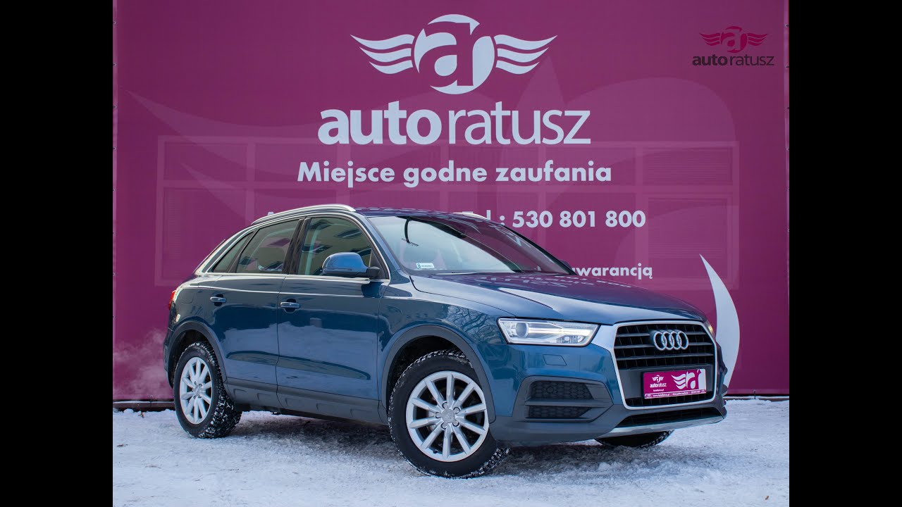 Audi Q3 Fv 23% Automat DSG S-Tronic 2.0 TDI Bezwypadkowy Org.Lakier