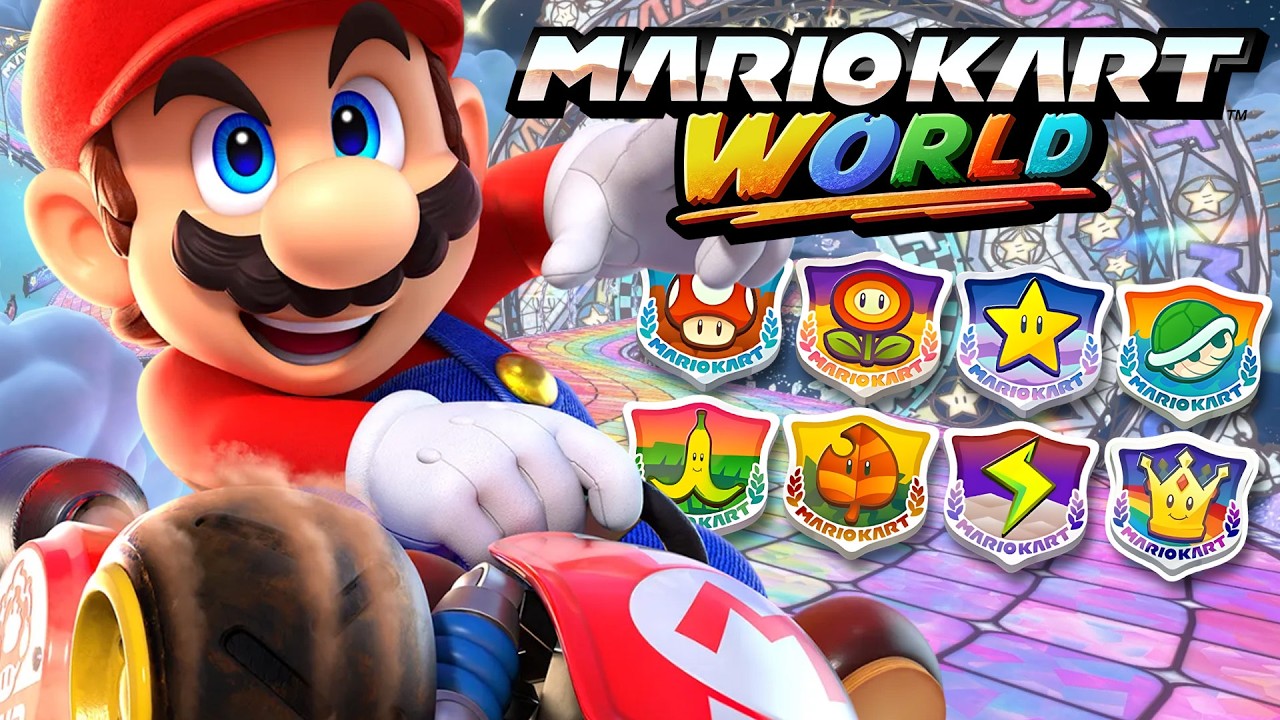 Mario Kart World - Full Game: All Tracks, Cups, Knockout Tours, Battle Mode & Free Roam