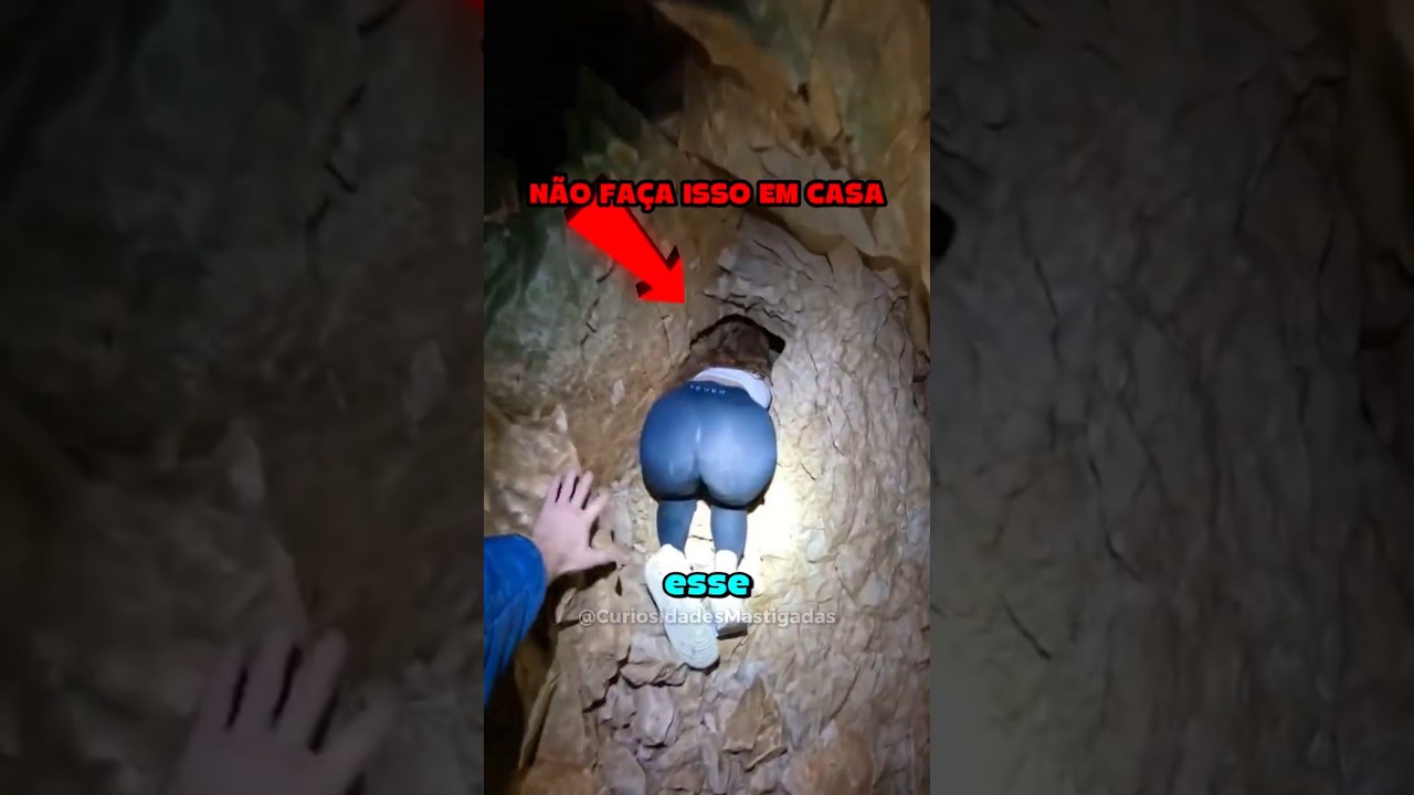 Nunca entre nessa caverna... Ou você não conseguirá sair!