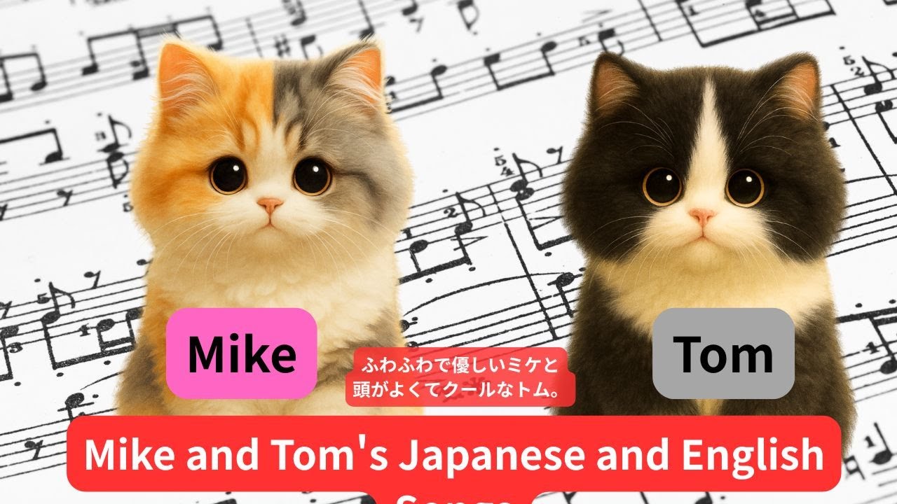 【song】The Cozy World of Miké & Tom – Cute Cat Companions