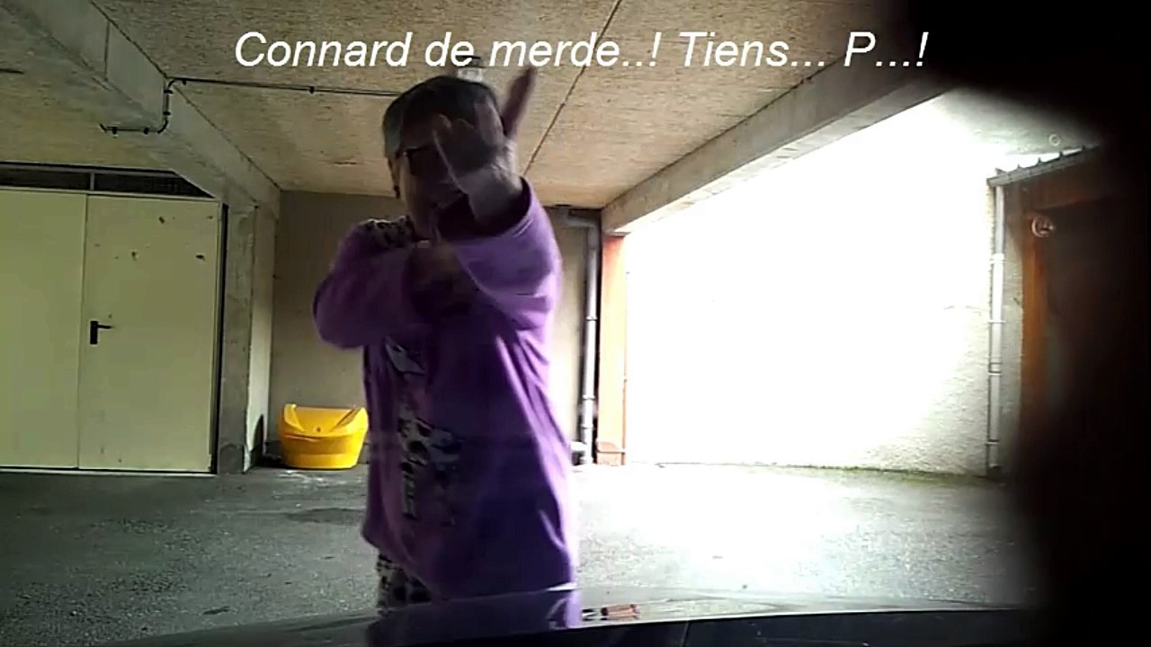 A VOIR ABSOLUMENT,Une Dame Dégrade une voiture et INSULTE ses Voisins!!! En MOSELLE.