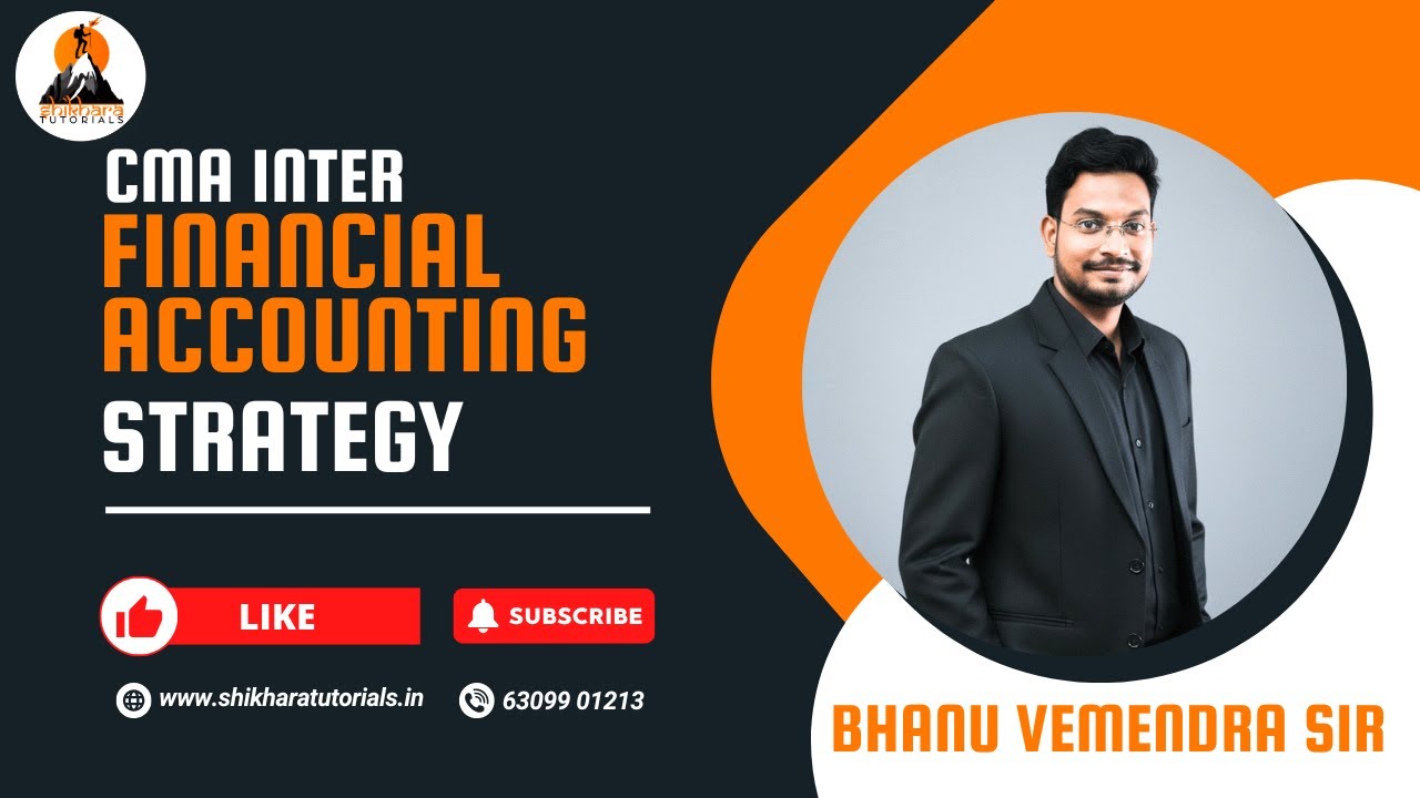 CMA INTER | FINANCIAL ACCOUNTING | LAST DAY REVISION STRATEGY | DEC 2025 | SHIKHARA TUTORIALS