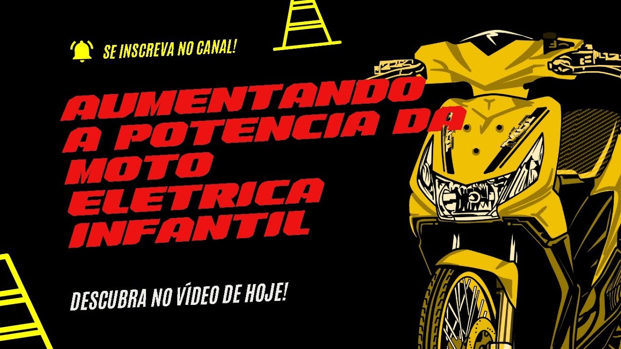 Aumento da potência de moto elétrica 6 volts | Geraldo Dedeu