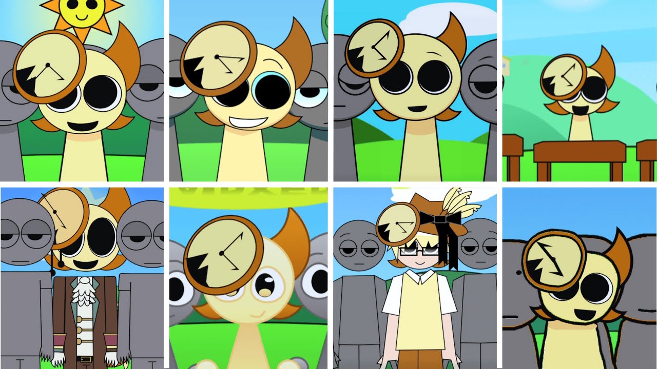 Incredibox - Sprunki but ONLY BROKER in ALL Different Mods